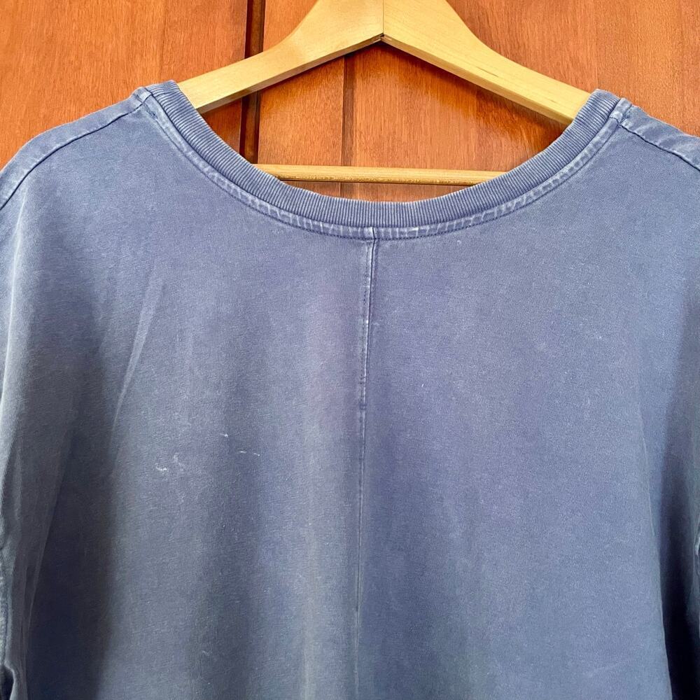 Free People Movement Hot Shot Tee Romper Blue Indigo Size Large - Picture 4 of 13